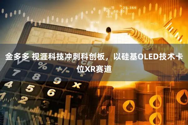 金多多 视涯科技冲刺科创板，以硅基OLED技术卡位XR赛道
