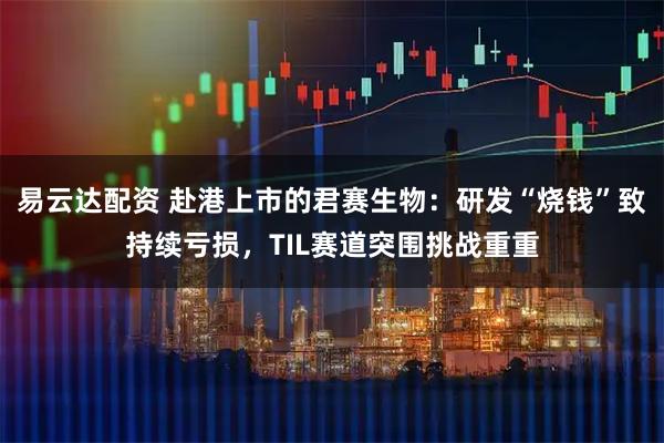 易云达配资 赴港上市的君赛生物：研发“烧钱”致持续亏损，TIL赛道突围挑战重重